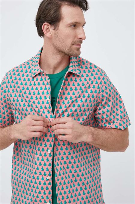 Bavlnená košeľa United Colors of Benetton pánska