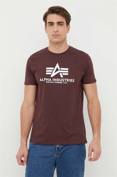 Bavlnené tričko Alpha Industries Basic T-Shirt 100501.21