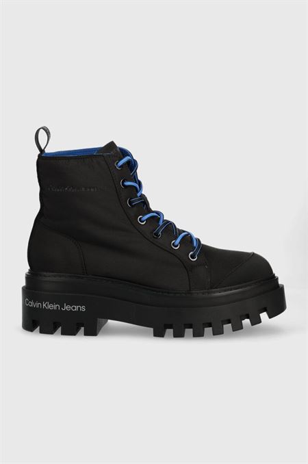 Workery Calvin Klein Jeans TOOTHY COMBAT BOOT SOFTNY dámske
