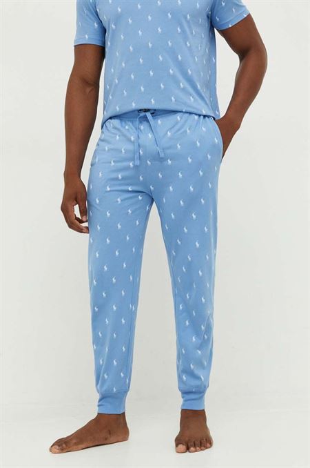 Bavlnené pyžamové nohavice Polo Ralph Lauren vzorovaná