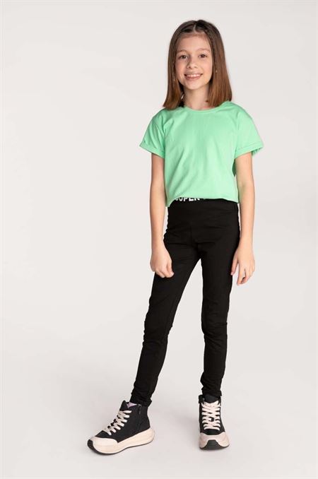 Detské tričko Coccodrillo zelená farba