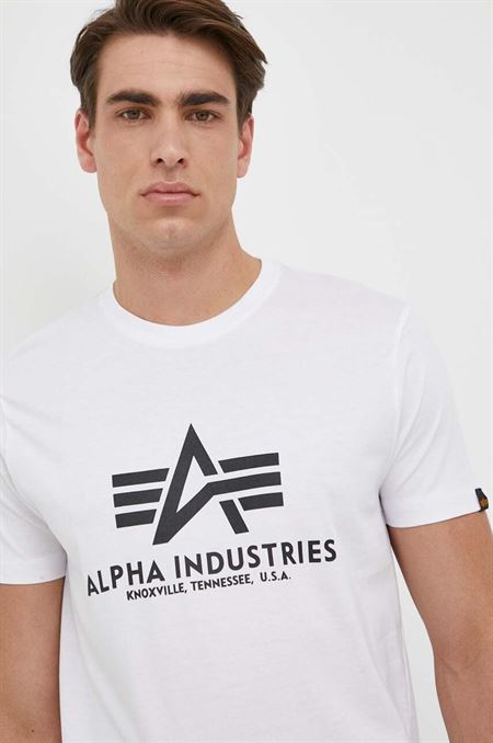 Bavlnené tričko Alpha Industries Basic T-Shirt 100501.09