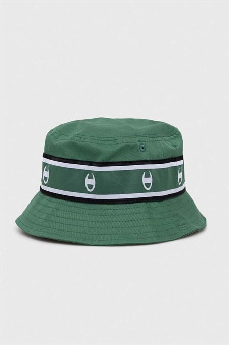 Bavlnený klobúk Champion zelená farba