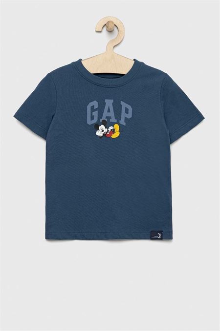 Detské bavlnené tričko GAP X Disney s potlačou