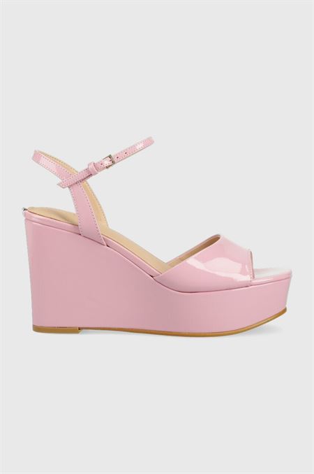 Sandále Guess ZIONE ružová farba