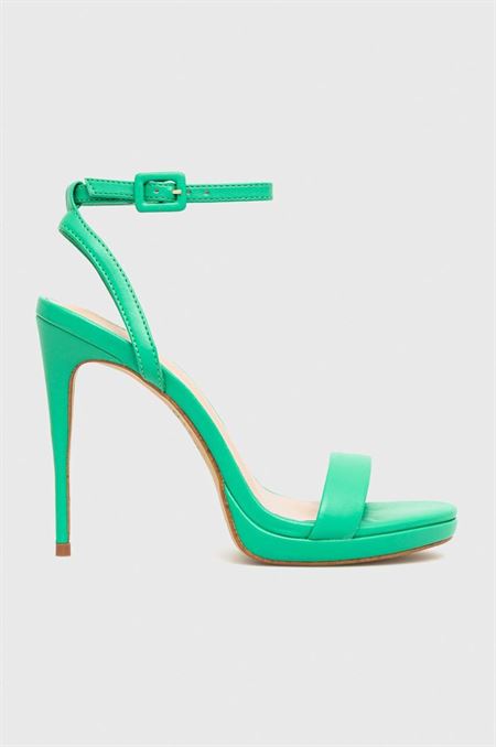 Sandále Aldo Kat zelená farba
