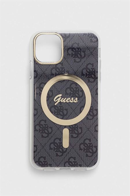 Puzdro na mobil Guess iPhone 11 6.1" šedá farba