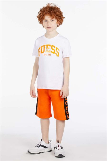 Detské tričko Guess biela farba