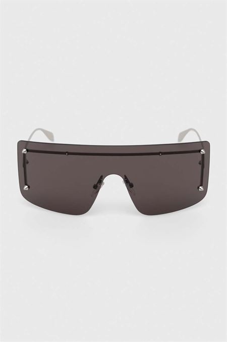 Slnečné okuliare Alexander McQueen strieborná farba