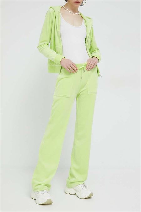 Tepláky Juicy Couture zelená farba