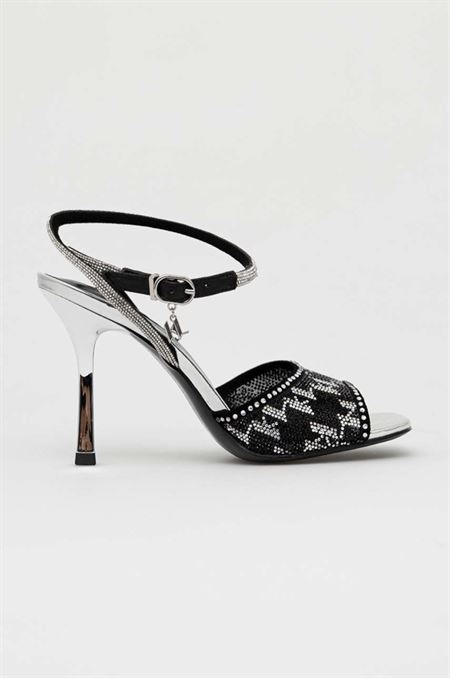 Sandále Karl Lagerfeld GALA čierna farba
