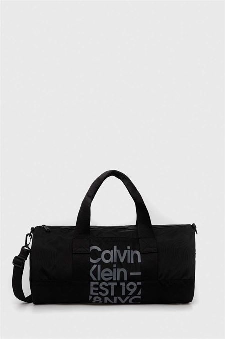 Taška Calvin Klein Jeans čierna farba