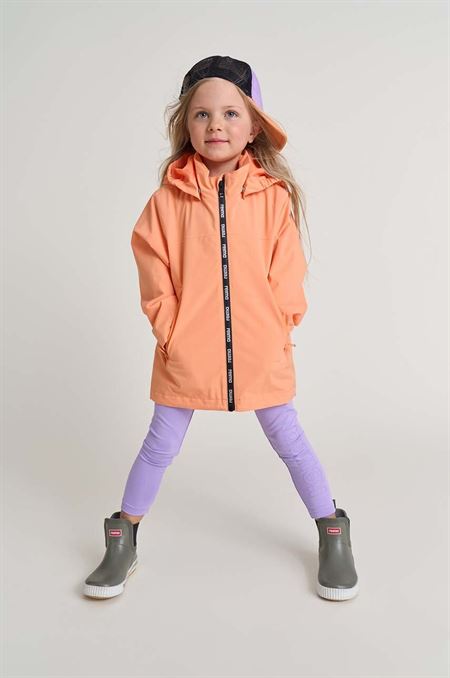 Detská bunda Reima oranžová farba