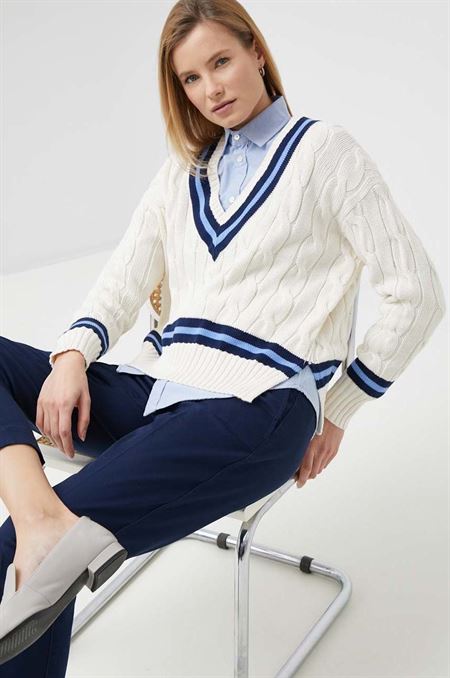Bavlnený sveter Polo Ralph Lauren dámsky