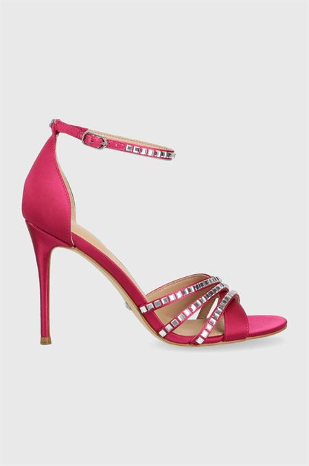 Sandále Guess KADISHA ružová farba