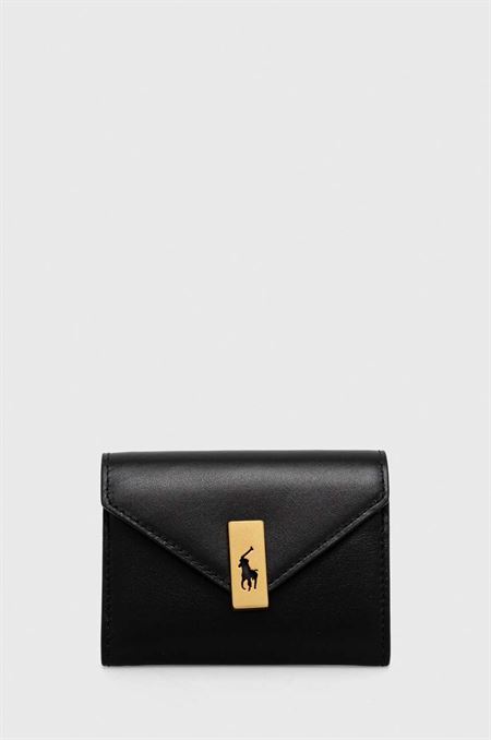 Kožená peňaženka Polo Ralph Lauren dámsky