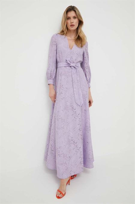 Šaty Ivy Oak fialová farba