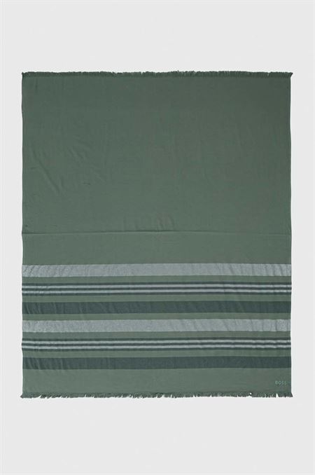 Bavlnený uterák BOSS zelená farba