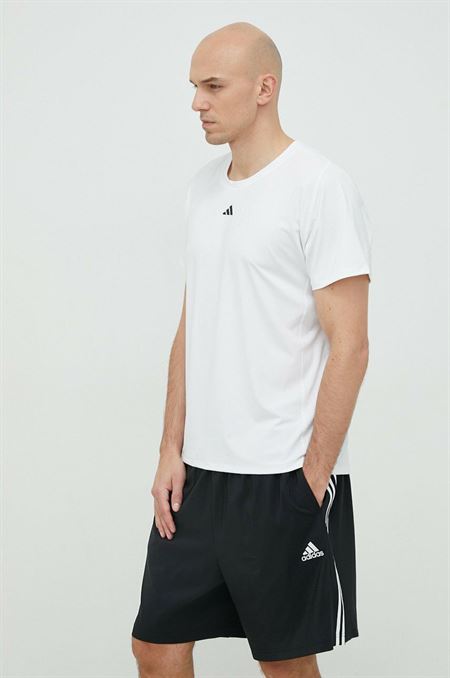 Tréningové tričko adidas Performance Techfit biela farba