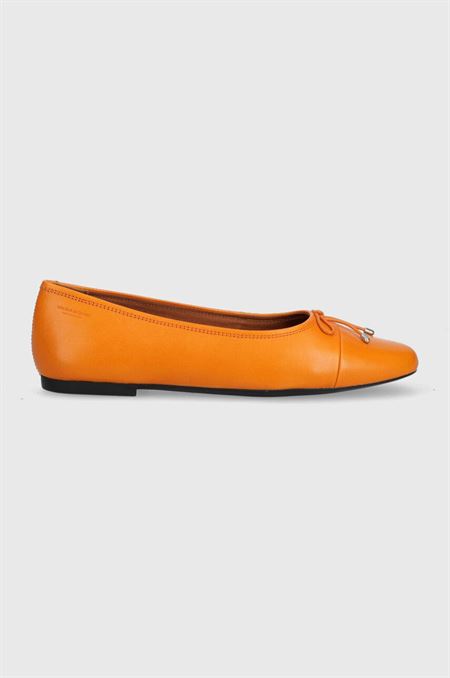 Kožené balerínky Vagabond Shoemakers JOLIN oranžová farba