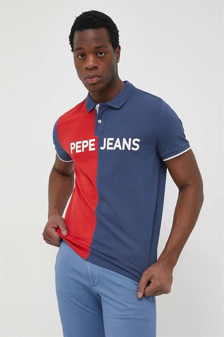 Bavlnené polo tričko Pepe Jeans Jan s potlačou
