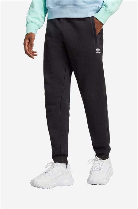 Bavlnené tepláky adidas Originals Trefoil Essentials Pants IA4837-BLACK