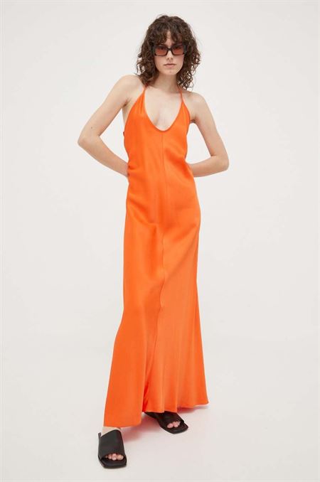 Šaty Herskind oranžová farba