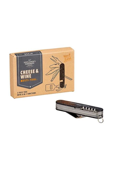 Multifunkčný nôž Gentelmen's Hardware Cheese and Wine Tool