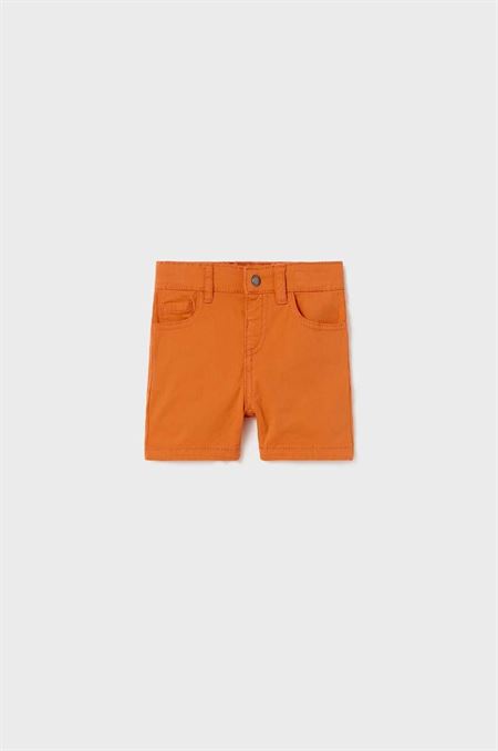 Detské bavlnené šortky Mayoral oranžová farba