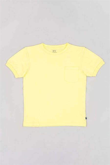 Detské tričko zippy žltá farba