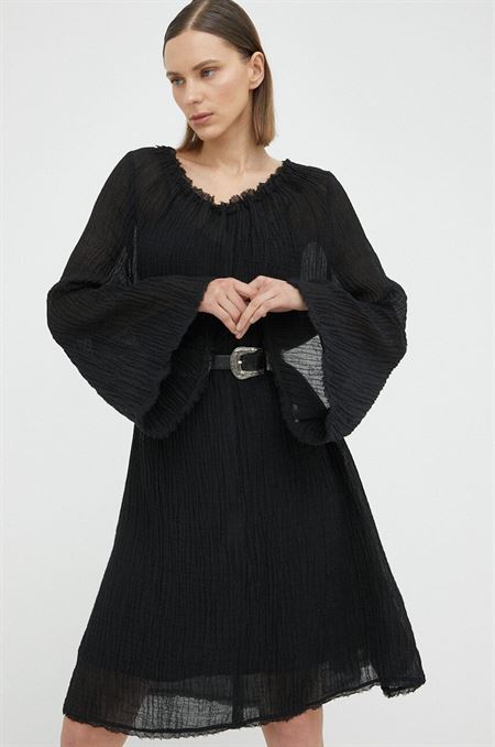 Šaty By Malene Birger Emoras čierna farba