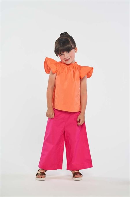 Detské bavlnené nohavice Birba&Trybeyond ružová farba
