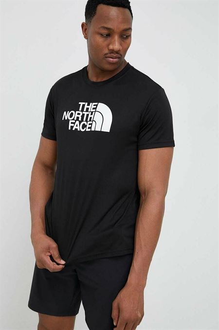 Športové tričko The North Face Reaxion Easy čierna farba