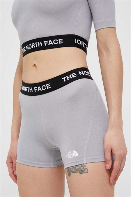 Tréningové šortky The North Face šedá farba