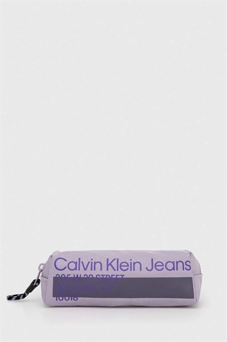 Peračník Calvin Klein Jeans fialová farba