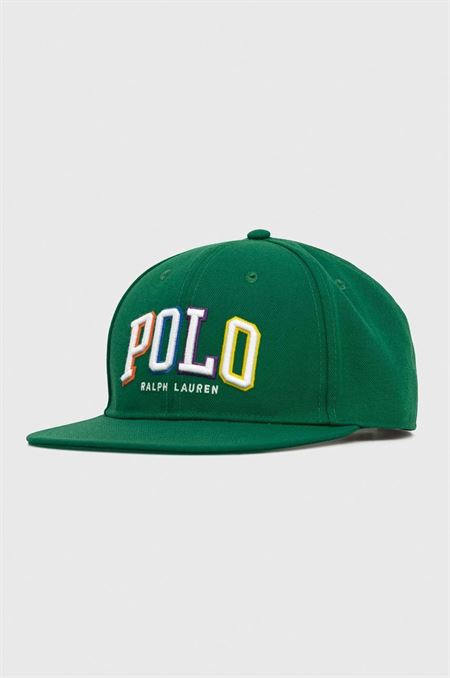 Šiltovka Polo Ralph Lauren zelená farba