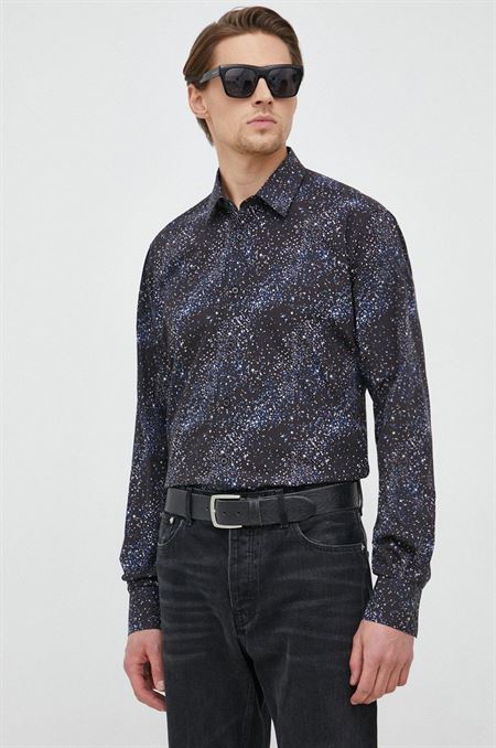 Bavlnená košeľa Karl Lagerfeld pánska