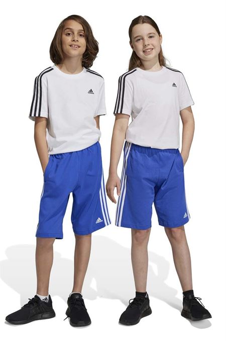 Detské bavlnené šortky adidas U 3S KN nastaviteľný pás