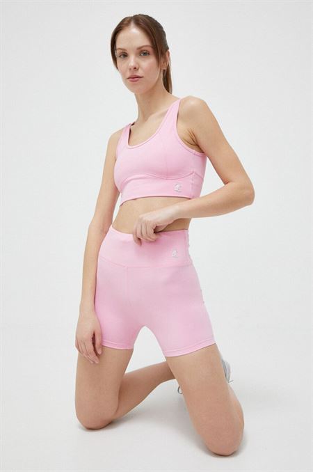 Tréningové šortky Juicy Couture Liza ružová farba