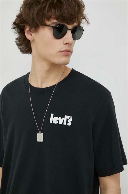 Bavlnené tričko Levi's 16143.0837-Blacks