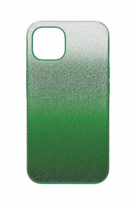 Puzdro na mobil Swarovski 5650675 HIGH 13 zelená farba