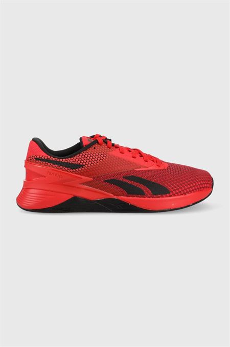 Tréningové topánky Reebok Nano X3 červená farba