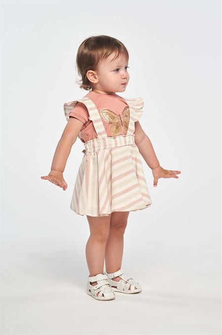 Dievčenská sukňa Birba&Trybeyond béžová farba