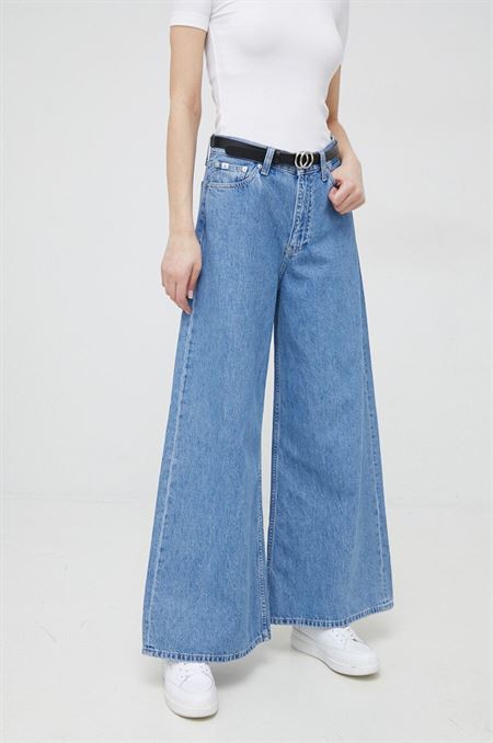 Rifle Calvin Klein Jeans Low Rise Loose dámske