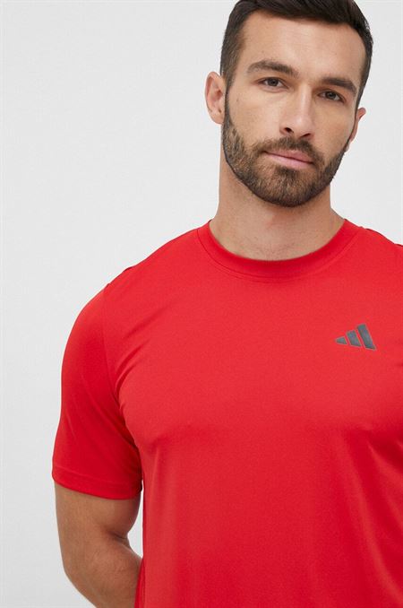 Tréningové tričko adidas Performance Club červená farba