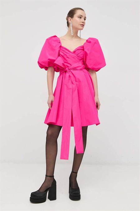 Šaty Pinko fialová farba