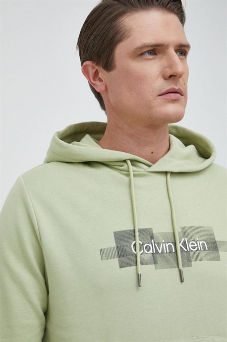Bavlnená mikina Calvin Klein pánska
