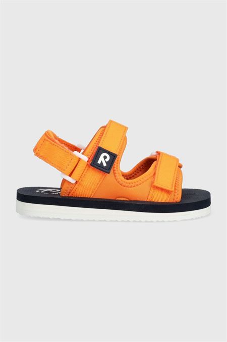 Detské sandále Reima oranžová farba