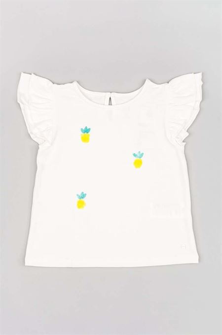 Detské tričko zippy biela farba