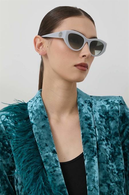 Slnečné okuliare Alexander McQueen AM0377S dámske
